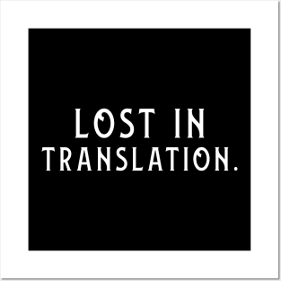 Lost In Translation Posters and Art